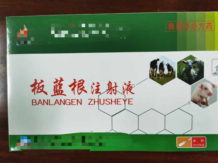 板藍(lán)根注射液--主治家畜流感，仔豬白痢，肺炎等發(fā)熱性疾病